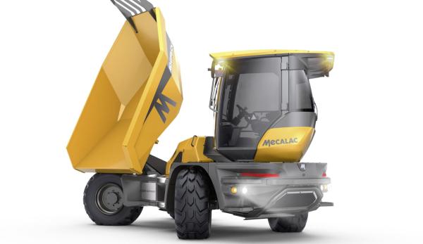 DUMPER DIESEL GYRABENNE AVEC CABINE ROTATIVE 9T